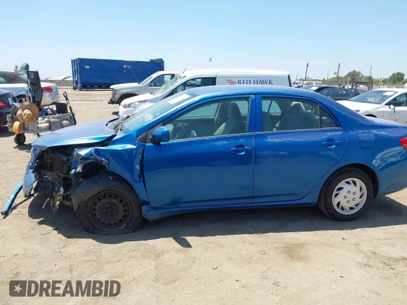 2009 Toyota Corolla with VIN 1NXBU40E39Z073140, listed as a IAAI auction lot 42554988 with 322,083 mi miles and . Bid and sale history available at DreamBid. Image 13.
