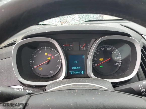 2010 Chevrolet Equinox LT w/1LT with VIN 2CNFLEEW2A6323787, listed as a Copart auction lot 83886694 with 128,812 mi miles and Clean Title. Bid and sale history available at carsss.com. Image 9.