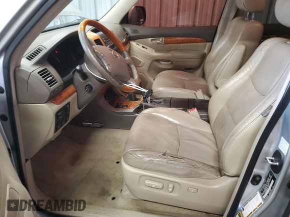 2006 Lexus GX 470 z VIN JTJBT20X560099980, wystawiony jako Copart lot #53036605 z przebiegiem 377 462 mil mil oraz Tytuł czysty. Historia ofert i sprzedaży dostępna na DreamBid. Obrazek 7.