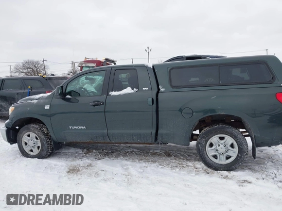 2007 Toyota Tundra SR5 with VIN 5TBBT54187S455761, listed as a IAAI auction lot 41615018 with 78,292 mi miles and . Bid and sale history available at DreamBid. Image 14.