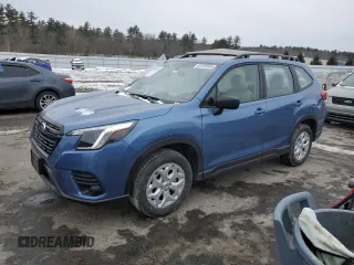 2024 Subaru Forester z VIN JF2SKABC7RH510779, wystawiony jako Copart lot #43120555 z przebiegiem Nie podano mil oraz Szkoda całkowita • Salvage title. Historia ofert i sprzedaży dostępna na DreamBid. Obrazek 1.