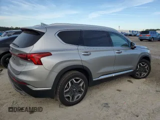 2022 Hyundai Santa Fe Limited with VIN 5NMS44AL3NH448754, listed as a Copart auction lot 87461164 with 47,134 mi miles and Salvage Title. Bid and sale history available at carsss.com. Image 3.