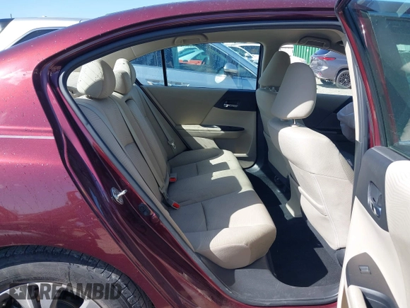 2015 Honda Accord LX with VIN 1HGCR2F38FA024227, listed as a IAAI auction lot 41746016 with 66,718 mi miles. Bid and sale history available at carsss.com. Image 8.