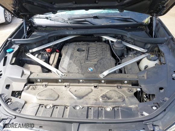 2019 BMW X5 xDrive40i with VIN 5UXCR6C55KLL27667, listed as a IAAI auction lot 41696852 with 55,387 mi miles. Bid and sale history available at carsss.com. Image 10.