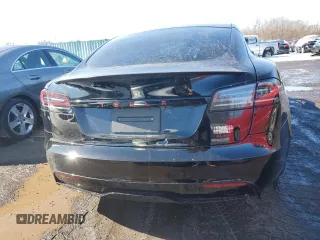 2023 Tesla Model S Plaid с VIN 5YJSA1E69PF515714, выставлен на аукционе Copart как лот 45212665 с пробегом Не указан миль и Списание • Salvage title. История ставок и продаж доступна на DreamBid. Изображение 6.