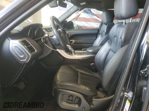 2017 Land Rover Range Rover Sport SE with VIN SALWG2FK2HA667984, listed as a Copart auction lot 53991285 with 107,205 mi miles and Salvage Title. Bid and sale history available at DreamBid. Image 7.