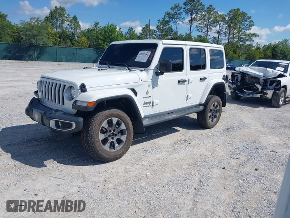 2019 Jeep Wrangler Unlimited Sahara with VIN 1C4HJXEG4KW514206, listed as a IAAI auction lot 42247094 with 45,712 mi miles and . Bid and sale history available at DreamBid. Image 17.