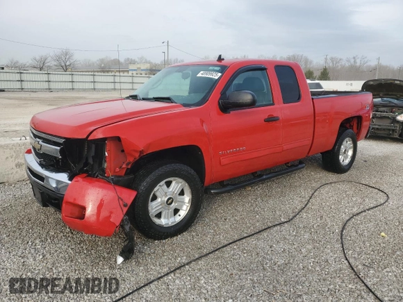 2011 Chevrolet Silverado 1500 LT with VIN 1GCRKSE32BZ119246, listed as a Copart auction lot 48909925 with 247,203 mi miles and Salvage Title. Bid and sale history available at DreamBid. Image 1.