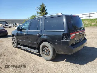 2015 Lincoln Navigator z VIN 5LMJJ2JT2FEJ03107, wystawiony jako Copart lot #56480805 z przebiegiem 176 627 mil mil oraz Czysty tytuł • Clean title. Historia ofert i sprzedaży dostępna na DreamBid. Obrazek 2.