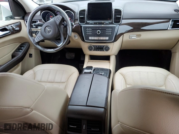 2017 Mercedes-Benz GLE 350 with VIN 4JGDA5HB7HA965487, listed as a Copart auction lot 51161165 with 79,540 mi miles and Salvage title. Bid and sale history available at DreamBid. Image 8.