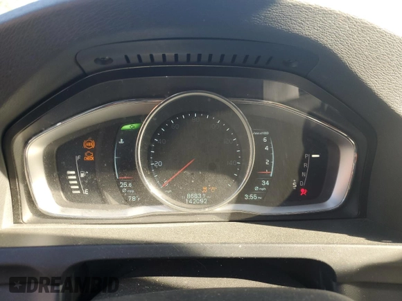 2015 Volvo S60 T5 Platinum with VIN YV1612TM8F1357277, listed as a Copart auction lot 74011524 with 142,092 mi miles and Non Repairable. Bid and sale history available at carsss.com. Image 9.
