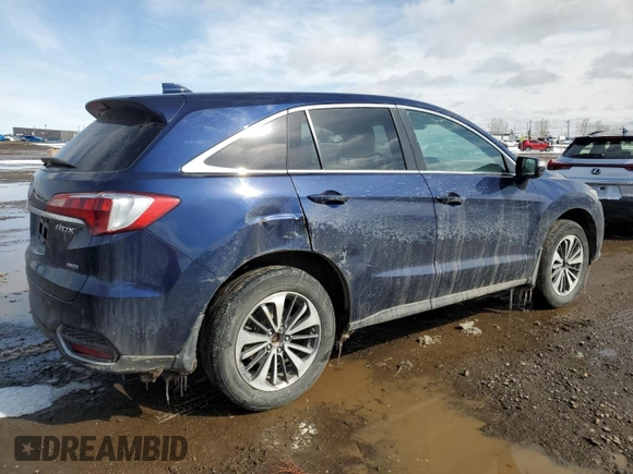 2017 Acura RDX w/Advance Pkg with VIN 5J8TB4H7XHL801496, listed as a Copart auction lot 48433315 with 113,700 mi miles and Salvage Title. Bid and sale history available at carsss.com. Image 3.