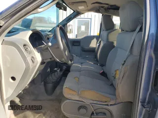 2005 Ford F-150 XL with VIN 1FTRF14W65KC37551, listed as a Copart auction lot 80317184 with 191,768 mi miles and Salvage title. Bid and sale history available at DreamBid. Image 7.