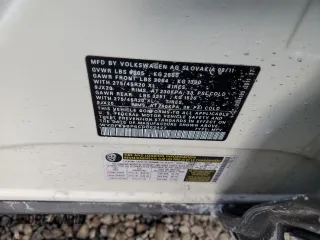 2012 Volkswagen Touareg Sport z VIN WVGFK9BP6CD002427, wystawiony jako Copart lot #42576335 z przebiegiem 167 936 mil mil oraz Szkoda całkowita • Salvage title. Historia ofert i sprzedaży dostępna na DreamBid. Obrazek 13.