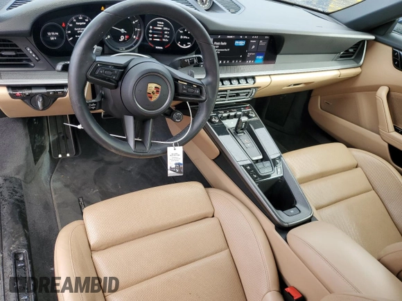 2020 Porsche 911 Carrera S with VIN WP0CB2A95LS263724, listed as a Copart auction lot 86216324 with 29,737 mi miles and Salvage Title. Bid and sale history available at DreamBid. Image 8.