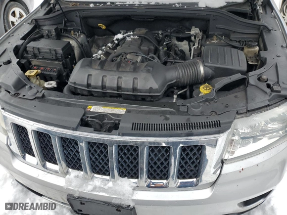 2012 Jeep Grand Cherokee Overland with VIN 1C4RJFCT5CC190099, listed as a Copart auction lot 43638895 with 244,349 mi miles and Clean Title. Bid and sale history available at carsss.com. Image 12.