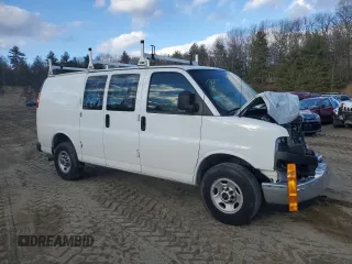 2023 GMC Savana Cargo z VIN 1GTW7AFP4P1188784, wystawiony jako Copart lot #88320445 z przebiegiem 55 278 mil mil oraz Szkoda całkowita • Salvage title. Historia ofert i sprzedaży dostępna na DreamBid. Obrazek 4.