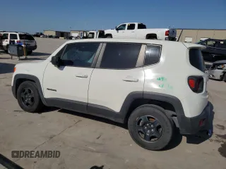 2018 Jeep Renegade Sport with VIN ZACCJAAB3JPG80875, listed as a Copart auction lot 52586975 with 157,913 mi miles and Salvage Title. Bid and sale history available at DreamBid. Image 2.