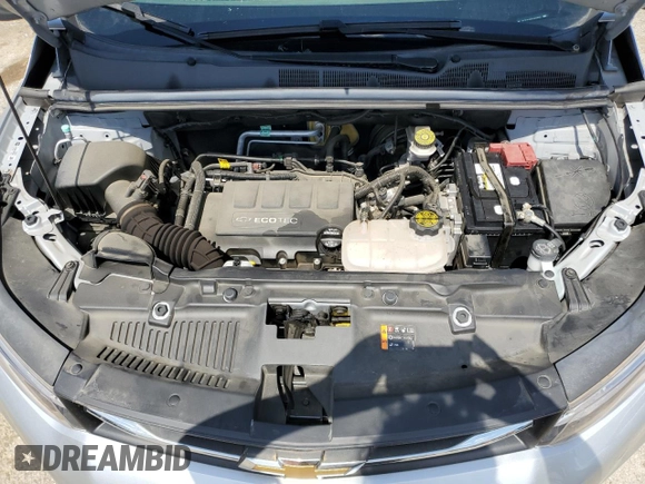 2020 Chevrolet Trax LT with VIN KL7CJLSB9LB037550, listed as a Copart auction lot 52761025 with 15,348 mi miles and Salvage Title. Bid and sale history available at DreamBid. Image 12.