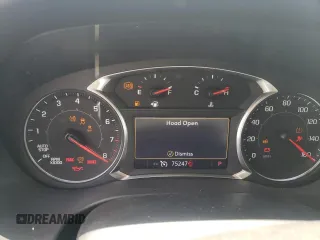 2021 GMC Acadia SLT with VIN 1GKKNMLS3MZ163715, listed as a Copart auction lot 61997755 with 75,247 mi miles and Salvage title. Bid and sale history available at DreamBid. Image 9.