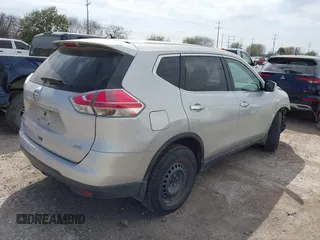 2015 Nissan Rogue SV with VIN 5N1AT2MKXFC755212, listed as a IAAI auction lot 41568466 with 118,449 mi miles. Bid and sale history available at carsss.com. Image 4.