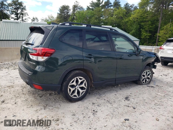 2023 Subaru Forester Premium with VIN JF2SKAEC2PH529099, listed as a Copart auction lot 57414365 with 11,185 mi miles and Salvage title. Bid and sale history available at DreamBid. Image 3.