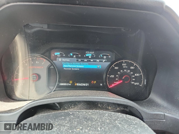 2017 Ford F-150 XL с VIN 1FTFW1EF8HFB92417, выставлен на аукционе Copart как лот 57821515 с пробегом 68 003 миль миль и Списание • Salvage title. История ставок и продаж доступна на DreamBid. Изображение 9.