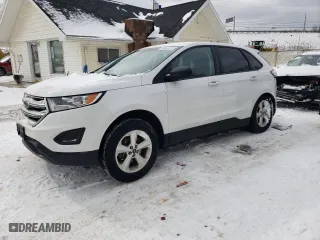 2015 Ford Edge SE with VIN 2FMTK3G80FBB55042, listed as a Copart auction lot 45651075 with 113,029 mi miles and Salvage Title. Bid and sale history available at carsss.com. Image 1.
