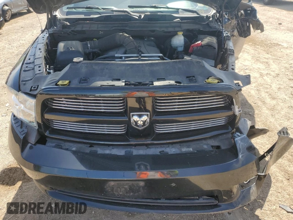 2012 Ram 1500 Sport with VIN 1C6RD7MT8CS188923, listed as a Copart auction lot 55803955 with 159,124 mi miles and Non repairable. Bid and sale history available at DreamBid. Image 11.