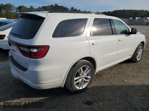 2023 Dodge Durango GT z VIN 1C4RDHDG4PC635958, wystawiony jako Copart lot #88982115 z przebiegiem 33 736 mil mil oraz Czysty tytuł • Clean title. Historia ofert i sprzedaży dostępna na DreamBid. Obrazek 3.