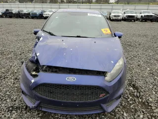 2015 Ford Fiesta ST with VIN 3FADP4GX8FM124018, listed as a Copart auction lot 43229785 with 85,972 mi miles and Salvage Title. Bid and sale history available at carsss.com. Image 5.