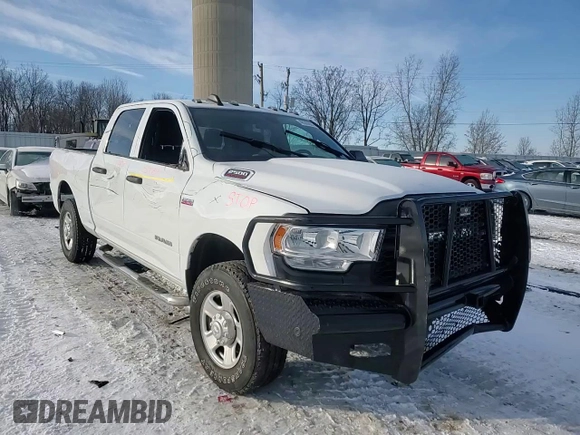 2021 Ram 2500 Tradesman with VIN 3C6UR5CJ6MG598922, listed as a Copart auction lot 46509855 with 21,026 mi miles and Salvage Title. Bid and sale history available at carsss.com. Image 11.