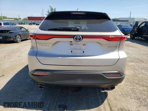 2021 Toyota Venza LE with VIN JTEAAAAH3MJ057042, listed as a Copart auction lot 42898653 with 29,504 mi miles. Bid and sale history available at carsss.com. Image 6.