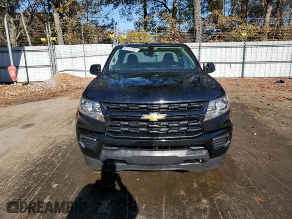 2021 Chevrolet Colorado 2WD LT with VIN 1GCHSCEA0M1258454, listed as a Copart auction lot 82616794 with 72,050 mi miles and Non Repairable. Bid and sale history available at carsss.com. Image 5.