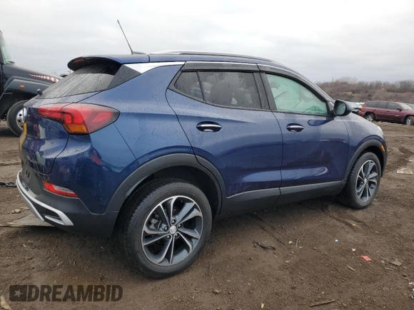 2023 Buick Encore GX Select с VIN KL4MMESL3PB126162, выставлен на аукционе Copart как лот 83914604 с пробегом 21 109 миль миль и Списание • Salvage title. История ставок и продаж доступна на DreamBid. Изображение 3.