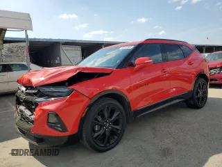 2020 Chevrolet Blazer RS z VIN 3GNKBERS9LS661048, wystawiony jako Copart lot #53533545 z przebiegiem 80 156 mil mil oraz Szkoda całkowita • Salvage title. Historia ofert i sprzedaży dostępna na DreamBid. Obrazek 1.