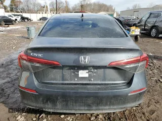 2022 Honda Civic Sedan Sport with VIN 2HGFE2F58NH597414, listed as a Copart auction lot 41904275 with 24,530 mi miles and Salvage Title. Bid and sale history available at carsss.com. Image 6.