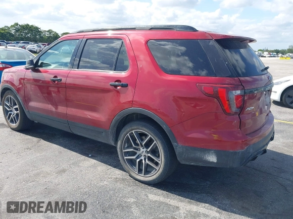 2016 Ford Explorer Sport with VIN 1FM5K8GT8GGC30512, listed as a IAAI auction lot 42190055 with 205,142 mi miles and . Bid and sale history available at carsss.com. Image 3.