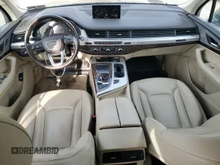 2018 Audi Q7 Premium with VIN WA1AHAF70JD025685, listed as a Copart auction lot 54544195 with 63,801 mi miles and Salvage title. Bid and sale history available at DreamBid. Image 8.