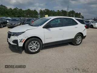 2024 Chevrolet Equinox LS with VIN 3GNAXHEG5RL264469, listed as a Copart auction lot 53550775 with 17,435 mi miles and Salvage title. Bid and sale history available at DreamBid. Image 1.