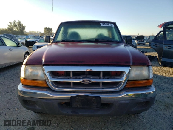 2000 Ford Ranger XL with VIN 1FTYR10V0YPB61591, listed as a Copart auction lot 88087815 with 151,529 mi miles and Salvage Title. Bid and sale history available at carsss.com. Image 5.