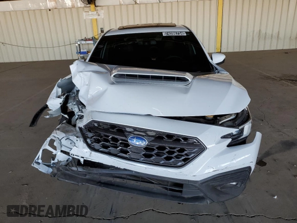 2022 Subaru WRX Limited with VIN JF1VBAL64N9023490, listed as a Copart auction lot 74286734 with 20,957 mi miles and Clean Title. Bid and sale history available at DreamBid. Image 5.