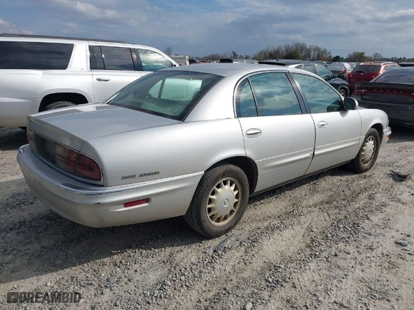 1999 Buick Park Avenue with VIN 1G4CW52K1X4641387, listed as a IAAI auction lot 41497762 with 116954 miles. Bid and sale history available at carsss.com. Image 4.