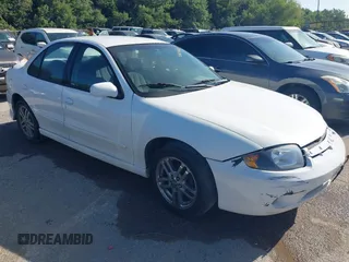 2004 Chevrolet Cavalier LS Sport with VIN 1G1JH52F947122633, listed as a IAAI auction lot 42633257 with 126,467 mi miles and . Bid and sale history available at DreamBid. Image 1.