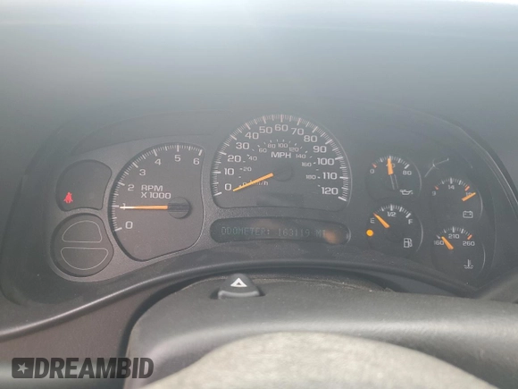 2005 Chevrolet Silverado 1500 Z71 z VIN 1GCEK19B45E330485, wystawiony jako Copart lot #59573585 z przebiegiem 163 119 mil mil oraz Szkoda całkowita • Salvage title. Historia ofert i sprzedaży dostępna na DreamBid. Obrazek 9.