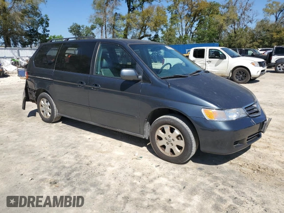 2004 Honda Odyssey EX-L z VIN 5FNRL18954B042310, wystawiony jako Copart lot #49389725 z przebiegiem 436 303 mil mil oraz Szkoda całkowita • Salvage title. Historia ofert i sprzedaży dostępna na DreamBid. Obrazek 4.