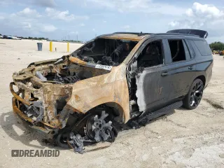2022 Chevrolet Tahoe RST z VIN 1GNSCRKD2NR159018, wystawiony jako Copart lot #73492474 z przebiegiem Nie podano mil oraz Nie do naprawy • Non repairable. Historia ofert i sprzedaży dostępna na DreamBid. Obrazek 1.