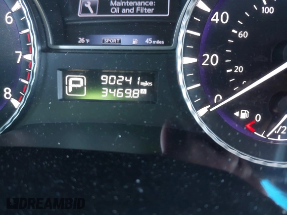 2016 Infiniti QX60 with VIN 5N1AL0MM4GC520196, listed as a IAAI auction lot 41578947 with 90,241 mi miles and . Bid and sale history available at DreamBid. Image 15.