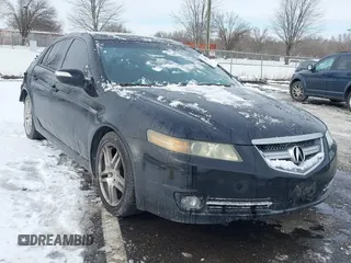 2007 Acura TL with VIN 19UUA66237A024583, listed as a IAAI auction lot 41365833 with 173,081 mi miles. Bid and sale history available at carsss.com. Image 1.
