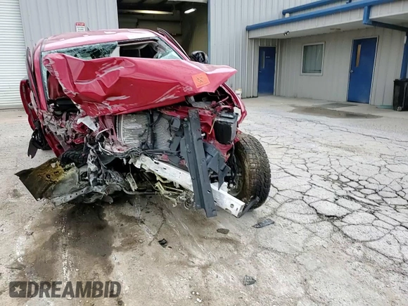 2021 Toyota Tacoma SR with VIN 3TYSX5EN6MT005023, listed as a Copart auction lot 55687625 with Not provided miles and Salvage title. Bid and sale history available at DreamBid. Image 13.